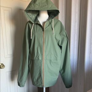 Weatherproof Vintage Raincoat Jacket Army Green